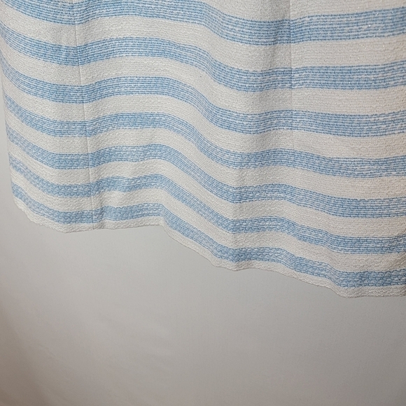 Lilly Pulitzer Rylan Dress in Flutter Blue Lurex Boucle Stripe - Picture 8 of 15